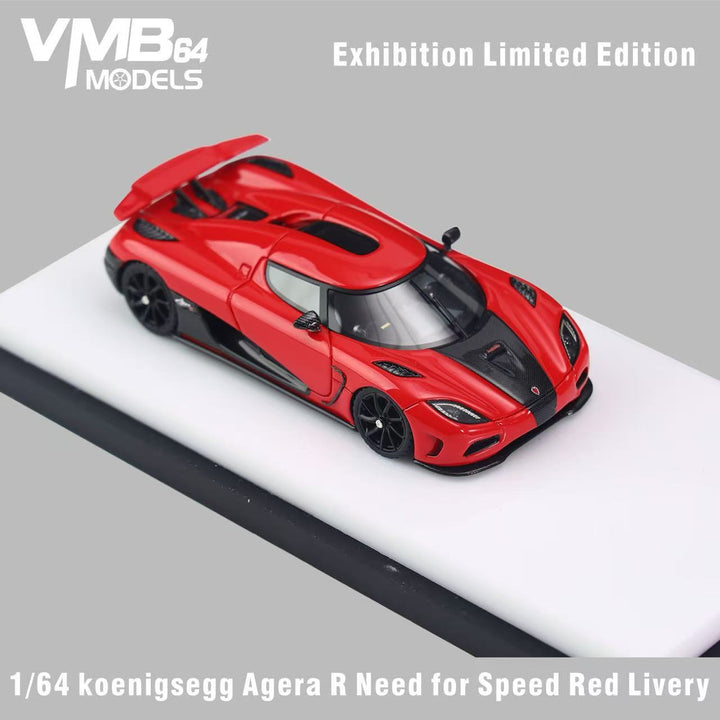 [Preorder] VMB Foshan Exhibition Limited Edition 1:64 Koenigsegg Agera R Red