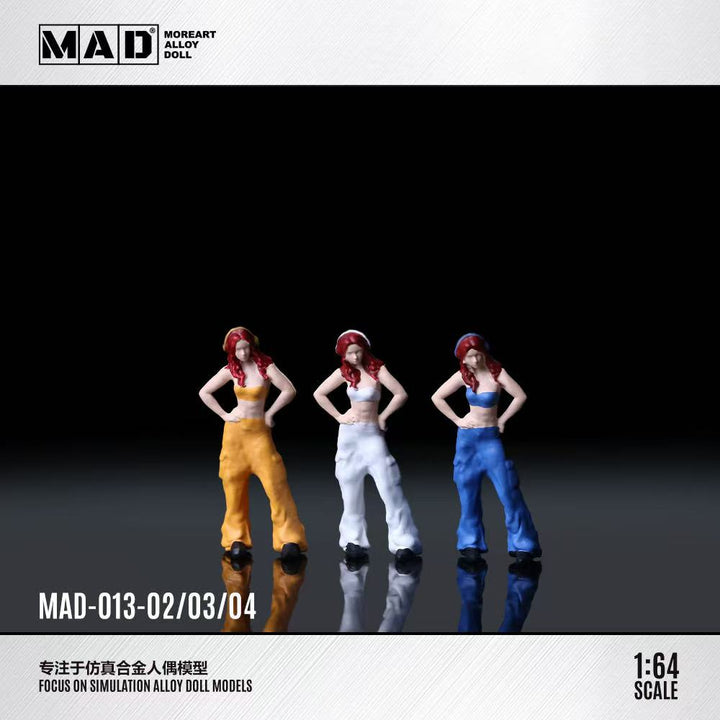 [Preorder] ALLOY MOREART DOLL 1:64 Auto Repair Girl Doll (3 Colours)