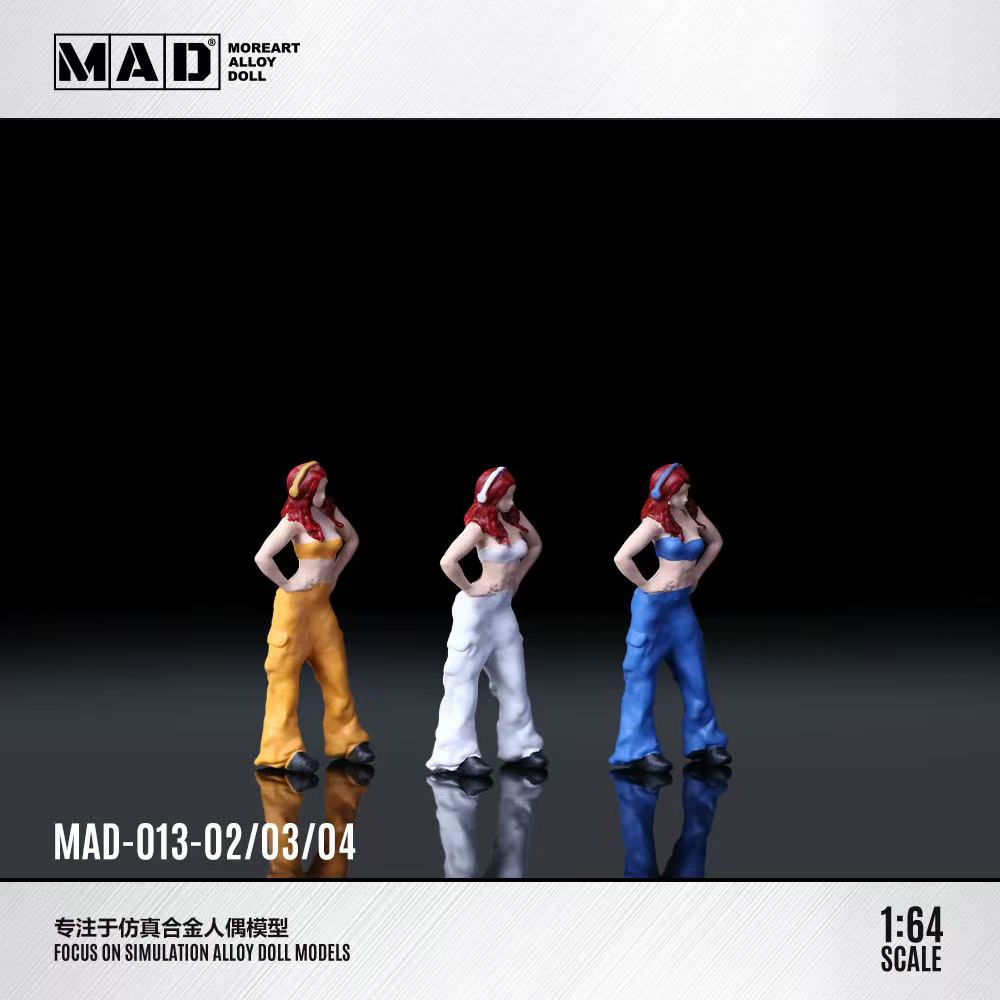 [Preorder] ALLOY MOREART DOLL 1:64 Auto Repair Girl Doll (3 Colours)