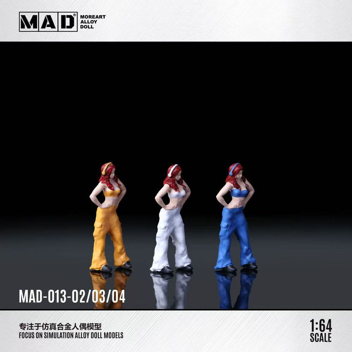 [Preorder] ALLOY MOREART DOLL 1:64 Auto Repair Girl Doll (3 Colours)