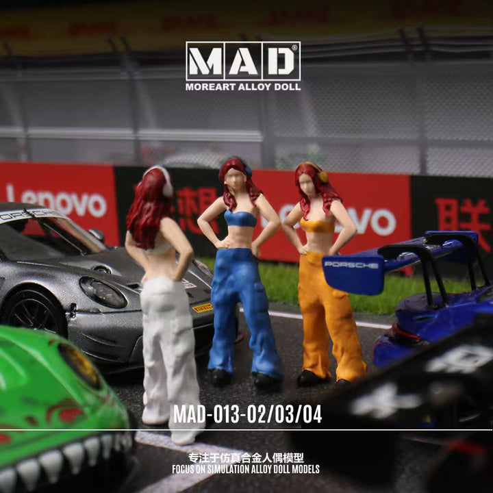 [Preorder] ALLOY MOREART DOLL 1:64 Auto Repair Girl Doll (3 Colours)