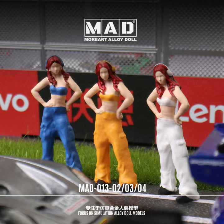 [Preorder] ALLOY MOREART DOLL 1:64 Auto Repair Girl Doll (3 Colours)