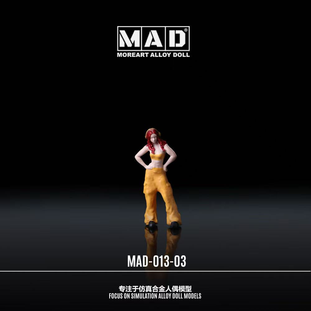 [Preorder] ALLOY MOREART DOLL 1:64 Auto Repair Girl Doll (3 Colours)