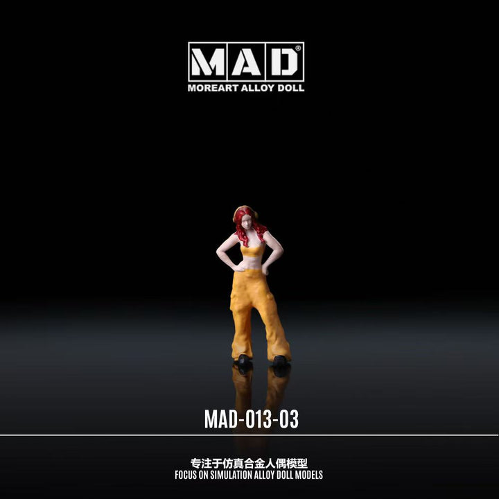 [Preorder] ALLOY MOREART DOLL 1:64 Auto Repair Girl Doll (3 Colours)