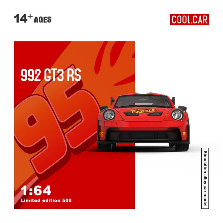 [Preorder] Cool Car 1:64 MX5/ GT3 RS Lightning Mcqueen Livery (2 Versions)