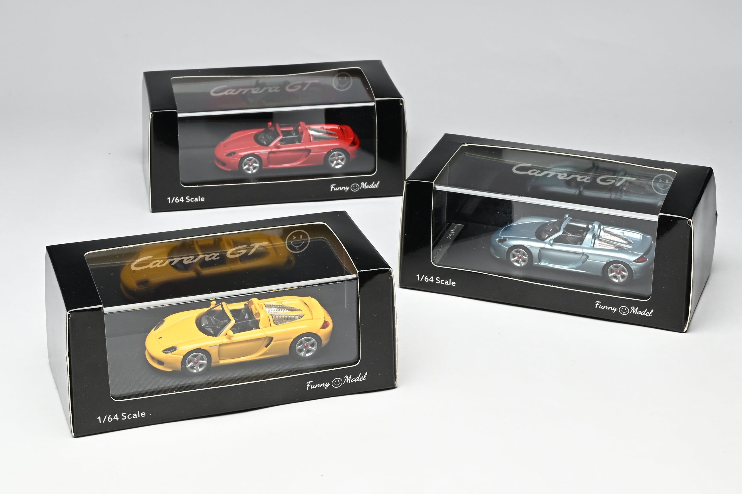 Preorder] Funny Model 1:64 Porsche Carrera GT (3 Colours