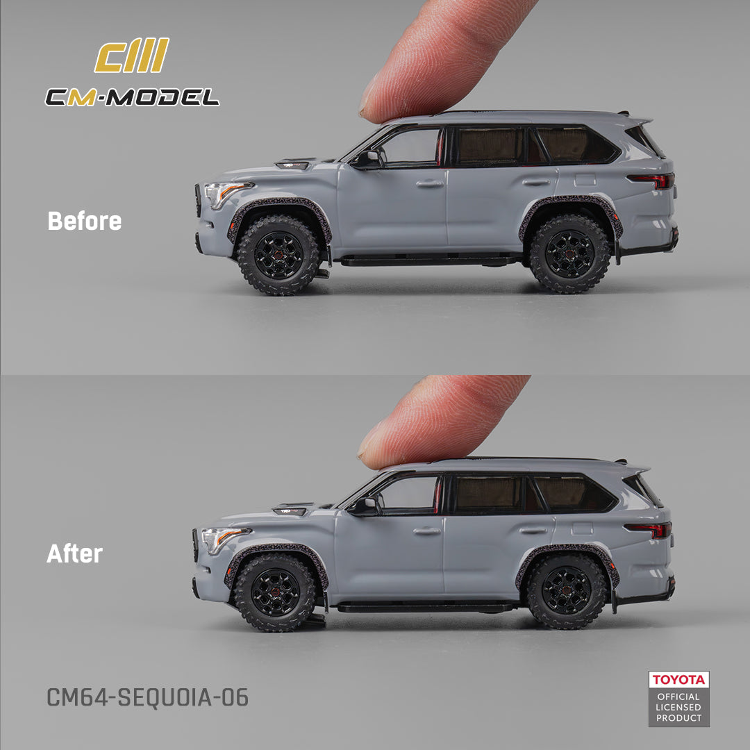 [Preorder] CM Model 1:64 Toyota Sequoia Gray CM64-SEQUOIA-06