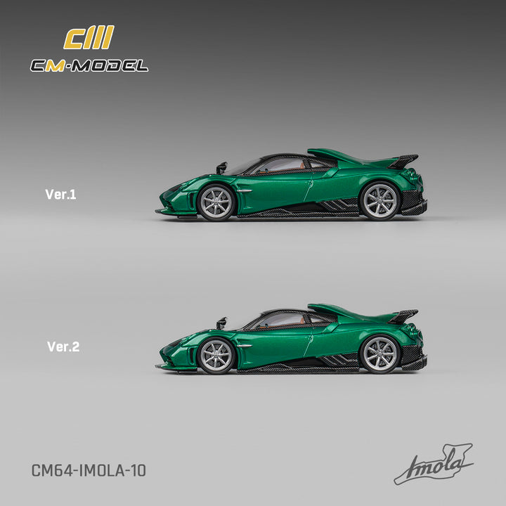 [Preorder] CM Model 1:64 Pagani Imola Metallic Emerald Green CM64-IMOLA-10