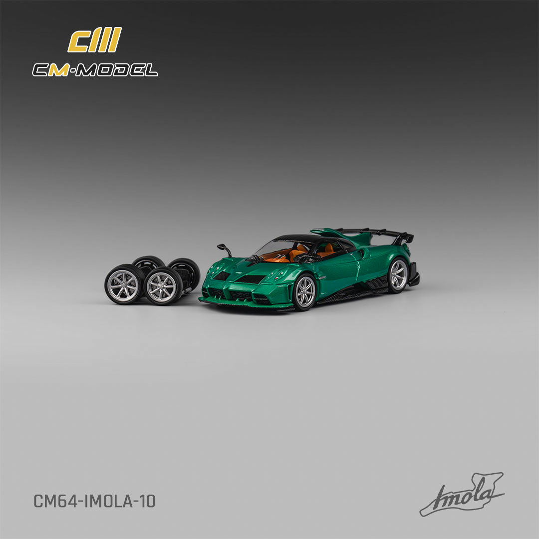 [Preorder] CM Model 1:64 Pagani Imola Metallic Emerald Green CM64-IMOLA-10