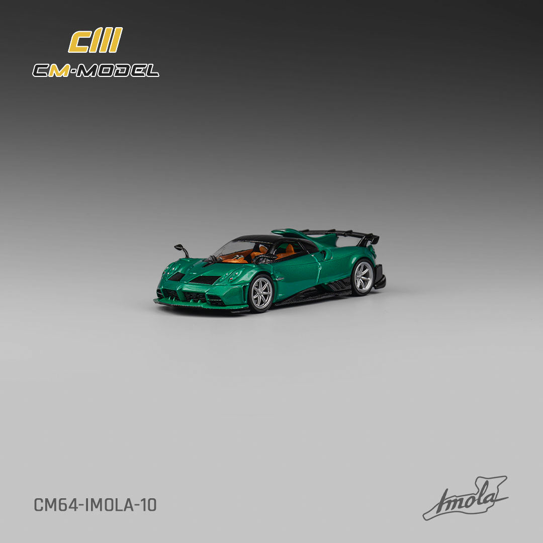 [Preorder] CM Model 1:64 Pagani Imola Metallic Emerald Green CM64-IMOLA-10