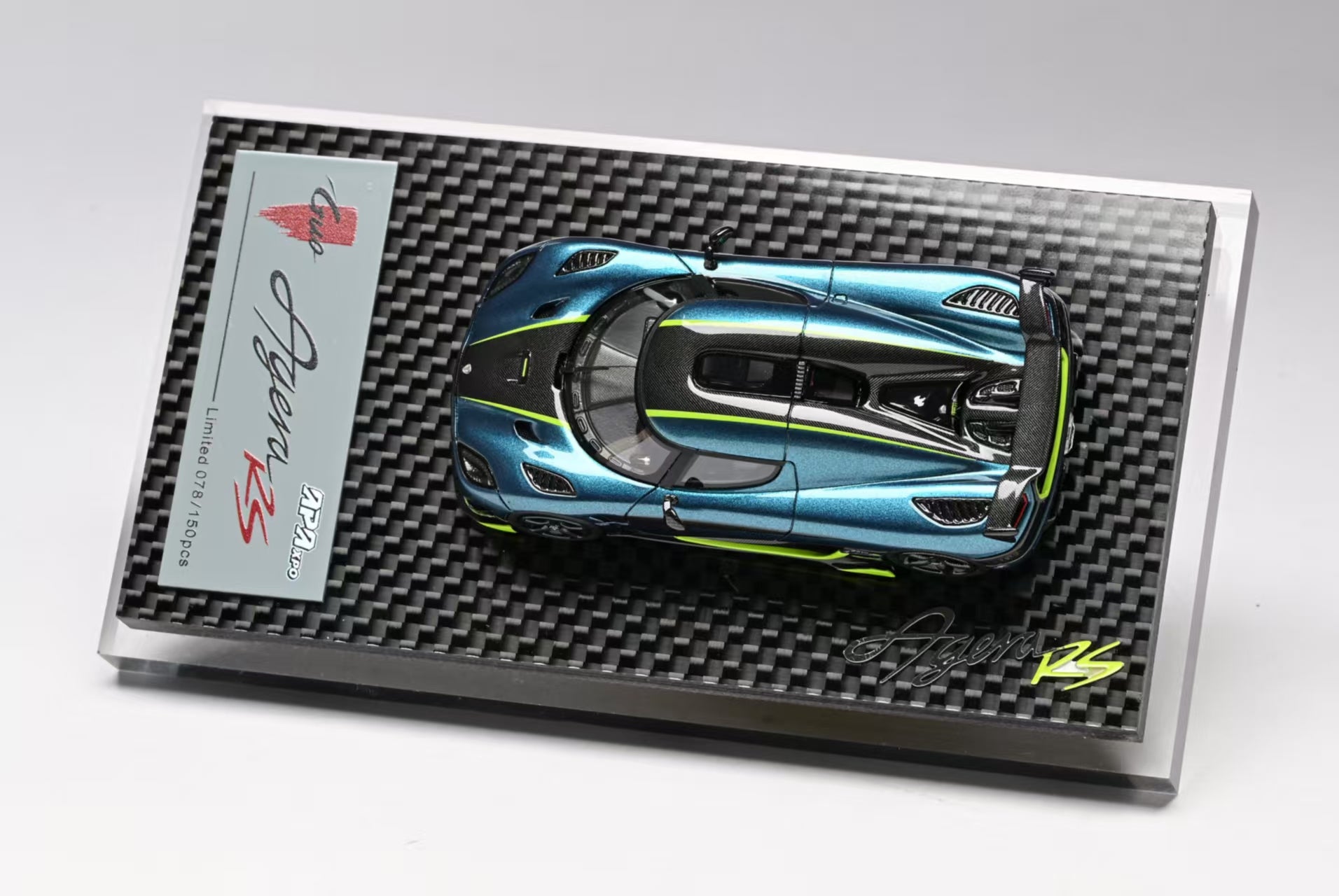 Guo 1:64 Koenigsegg Agera RS APAxpo Foshan Exhibition Edition