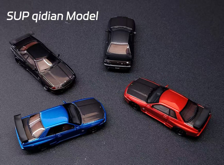 [Preorder] SUP qidian Model 1:64 GT-R 3rd Generation R32 (4 Colours)