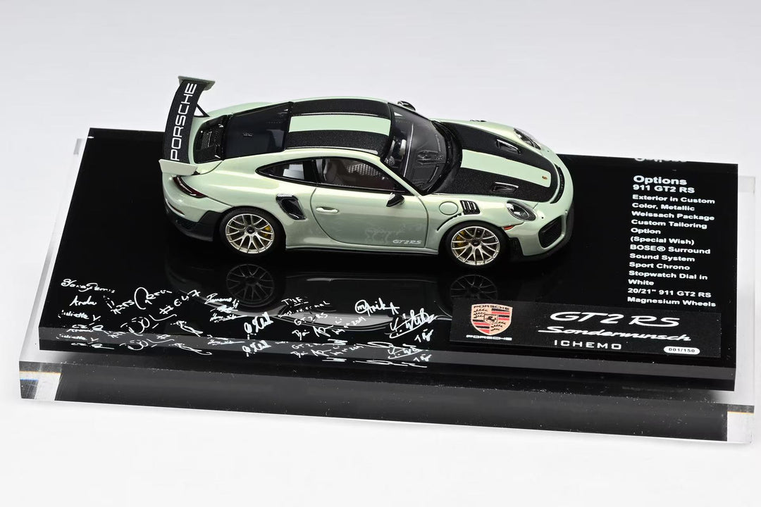 [Preorder] DMH 1:64 Porsche 911 GT2 RS Urban Bamboo