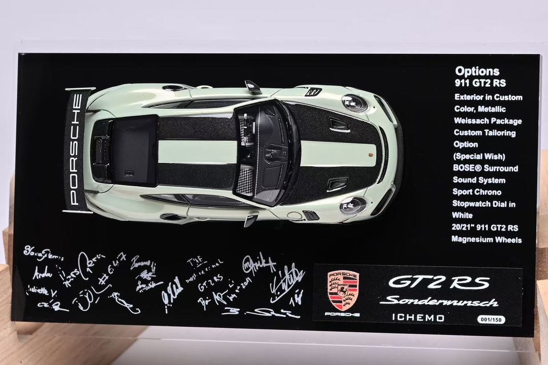 [Preorder] DMH 1:64 Porsche 911 GT2 RS Urban Bamboo