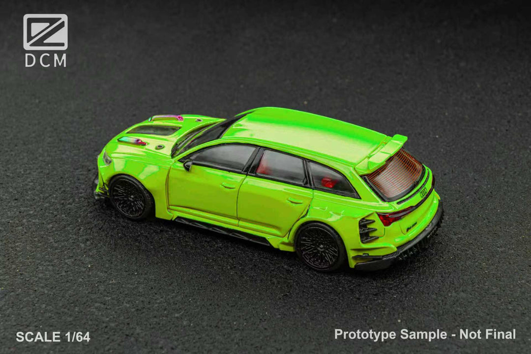 [Preorder] DCM 1:64 Audi RS6 Apple Green