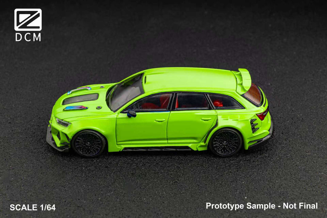 [Preorder] DCM 1:64 Audi RS6 Apple Green