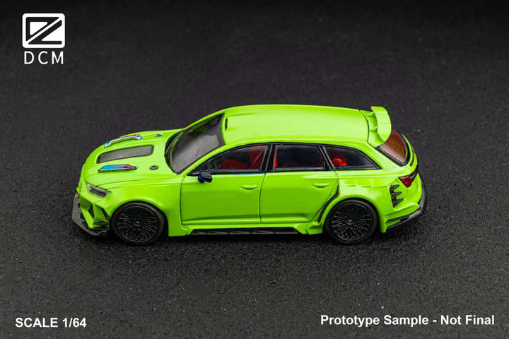 [Preorder] DCM 1:64 Audi RS6 Apple Green