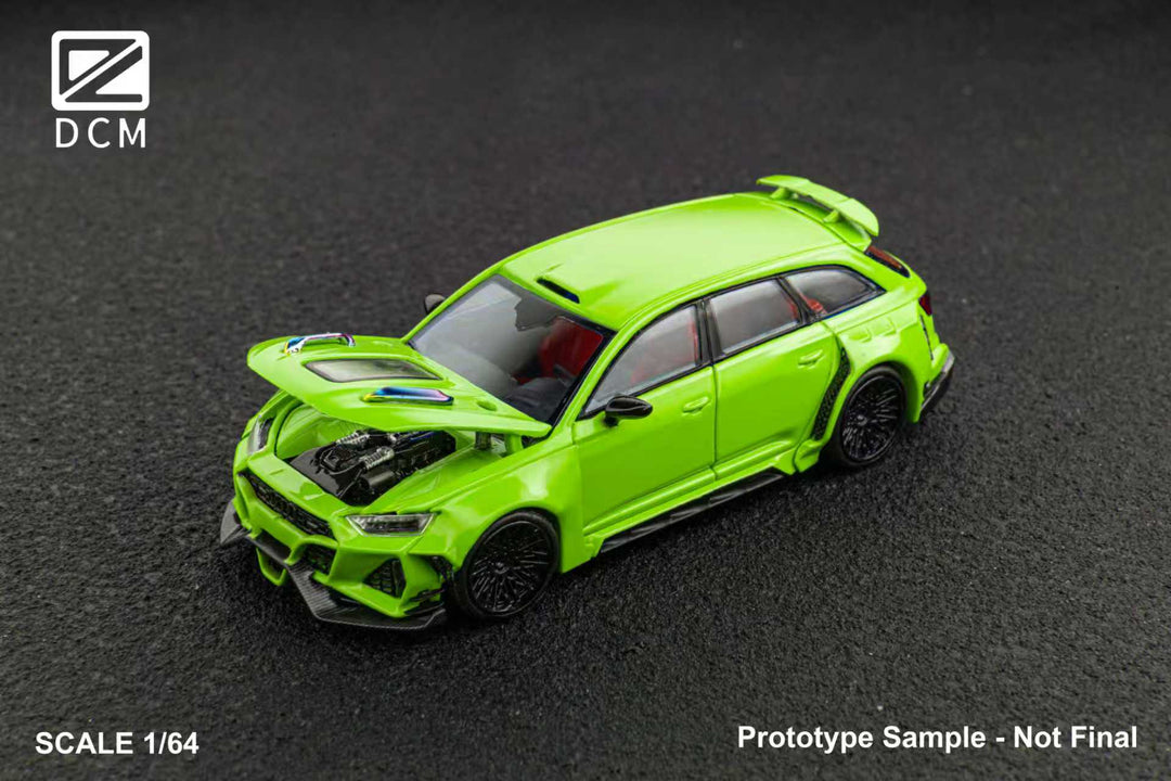 [Preorder] DCM 1:64 Audi RS6 Apple Green