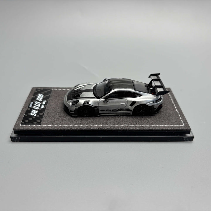 [Preorder] TOP LUX 1:64 Porsche 992 GT3RS Silver