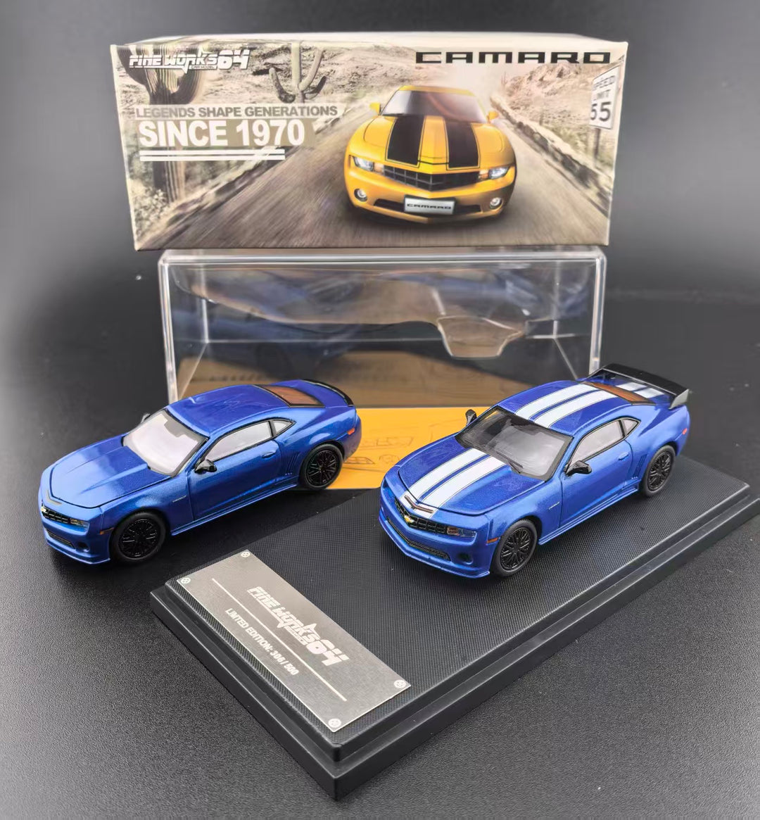 [Preorder] Fine Works64 1:64 5th Gen Chevrolet Camaro (2 Colours)