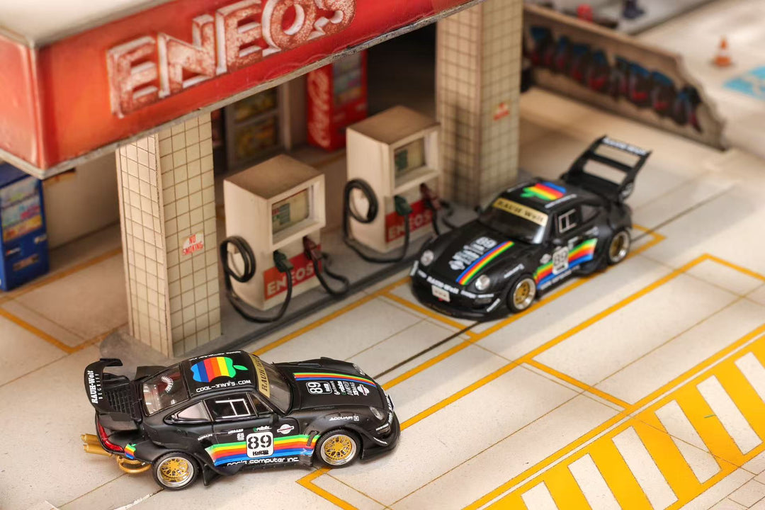 [Preorder] Street Weapon 1:64 RWB 993 Matte Black Apple (2 Variants)