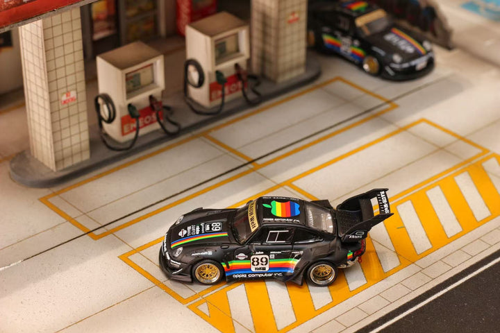 [Preorder] Street Weapon 1:64 RWB 993 Matte Black Apple (2 Variants)