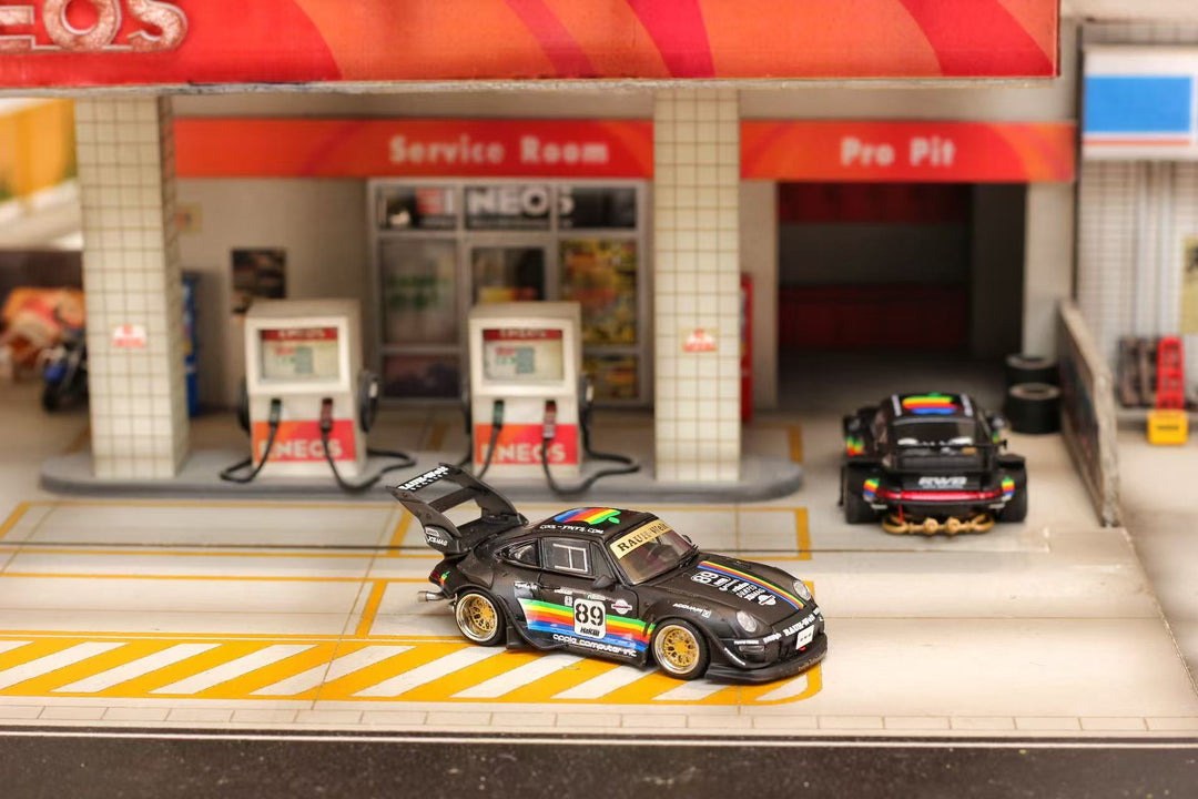 [Preorder] Street Weapon 1:64 RWB 993 Matte Black Apple (2 Variants)