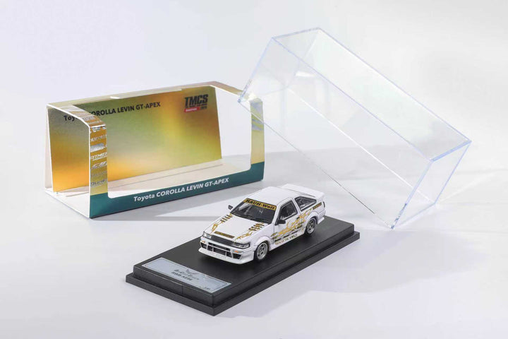 [Preorder] DCT 1:64 RWB AE86 TMCS Singapore Limited Edition White with Chrome Gold