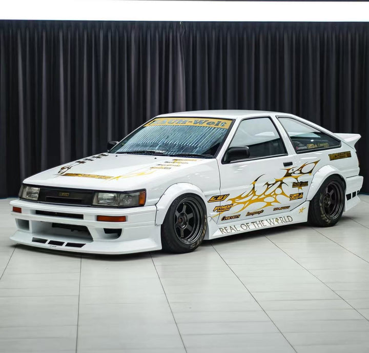 [Preorder] DCT 1:64 RWB AE86 TMCS Singapore Limited Edition White with Chrome Gold
