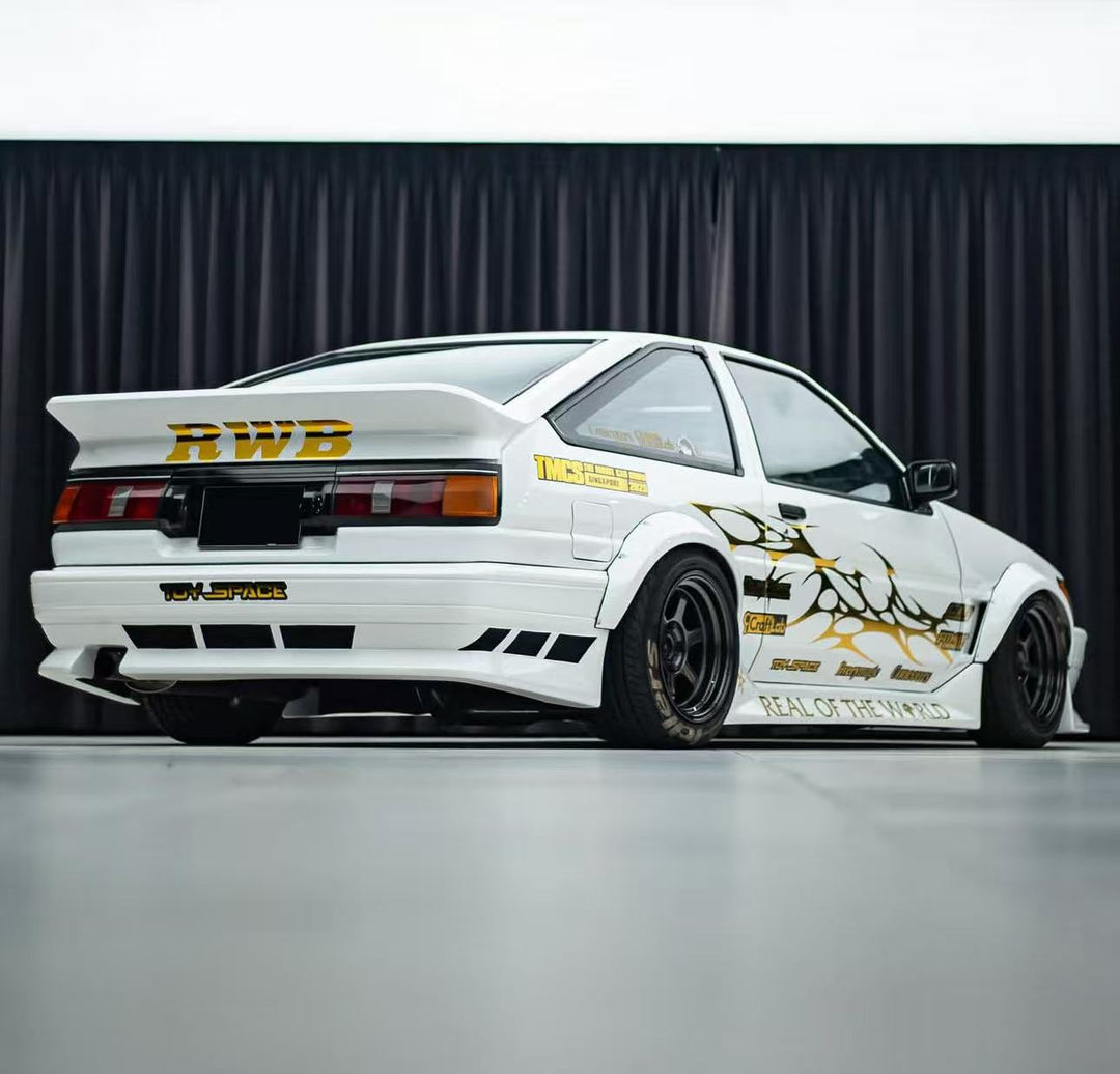 [Preorder] DCT 1:64 RWB AE86 TMCS Singapore Limited Edition White with Chrome Gold