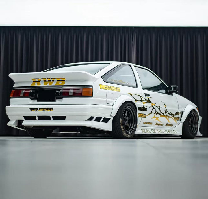 [Preorder] DCT 1:64 RWB AE86 TMCS Singapore Limited Edition White with Chrome Gold