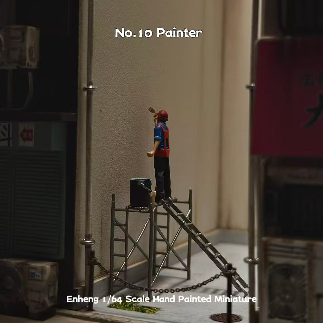 [Preorder] Enheng 1:64 No.10 Painter Set ENHENG2025103101