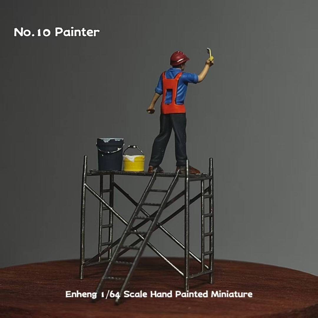[Preorder] Enheng 1:64 No.10 Painter Set ENHENG2025103101