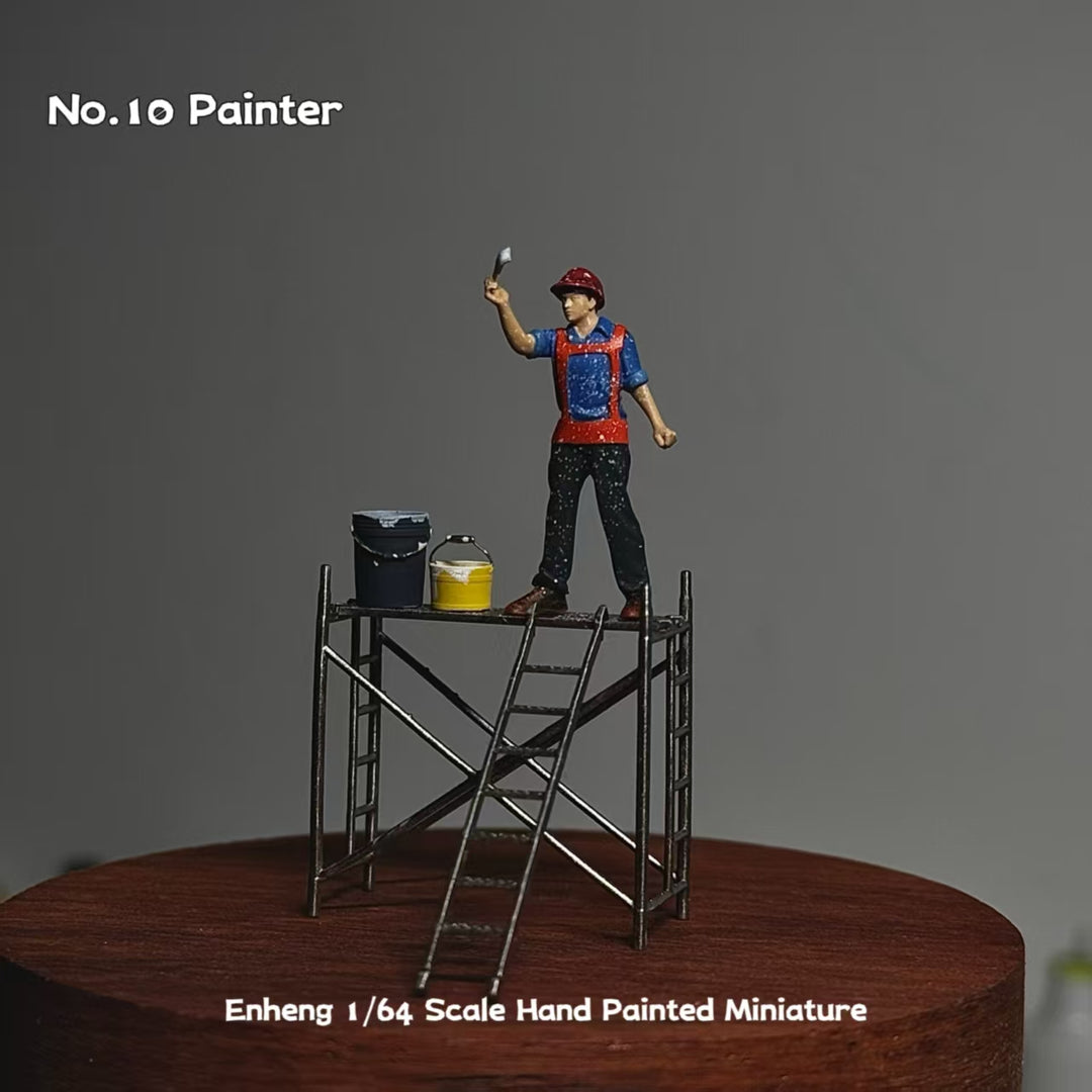 [Preorder] Enheng 1:64 No.10 Painter Set ENHENG2025103101