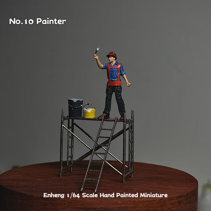 [Preorder] Enheng 1:64 No.10 Painter Set ENHENG2025103101