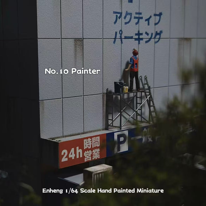 [Preorder] Enheng 1:64 No.10 Painter Set ENHENG2025103101