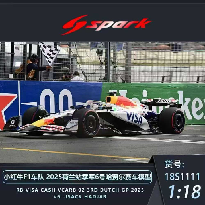 [Preorder] Spark 1:18 F1 Oct 2025 (5 Variants)