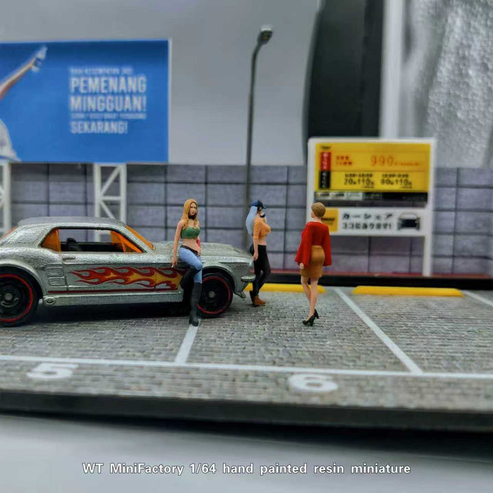 [Preorder] WT Minifactory 1:64 Girls waiting for bus WT2025110417