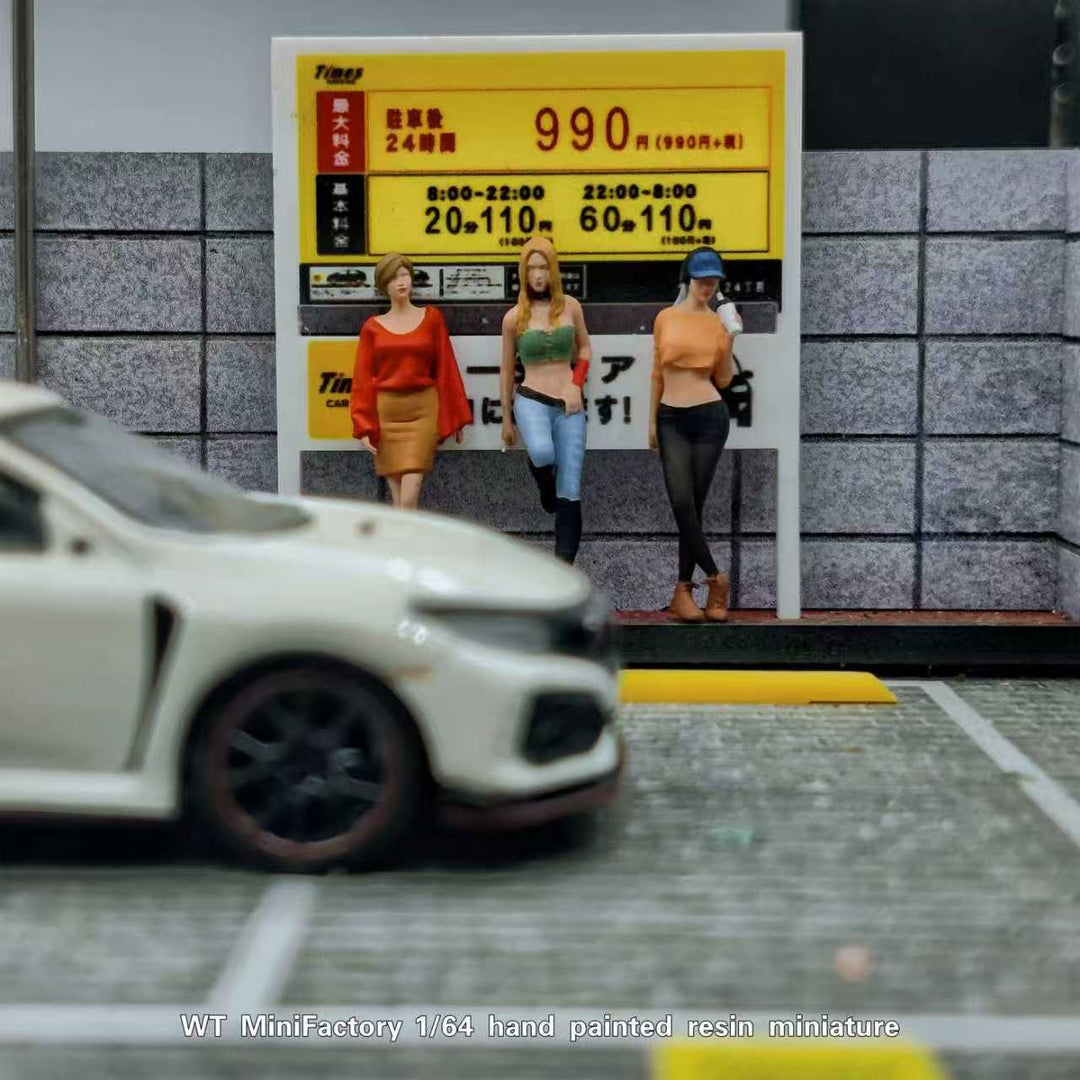 [Preorder] WT Minifactory 1:64 Girls waiting for bus WT2025110417