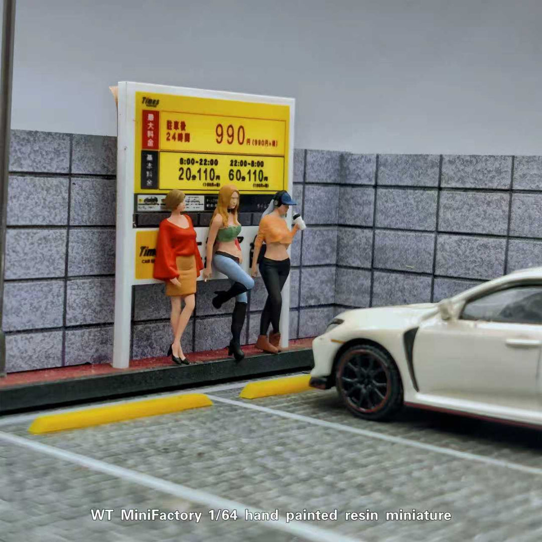 [Preorder] WT Minifactory 1:64 Girls waiting for bus WT2025110417