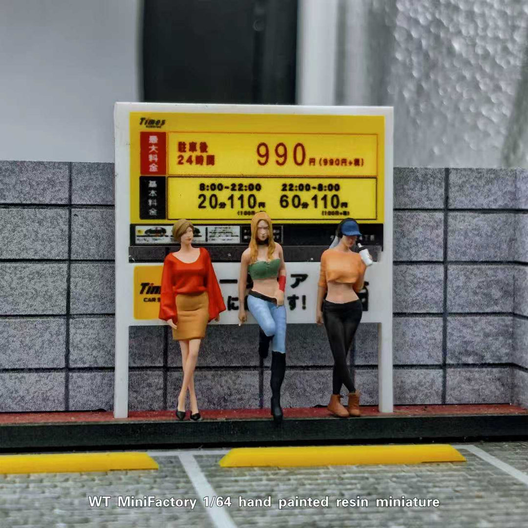 [Preorder] WT Minifactory 1:64 Girls waiting for bus WT2025110417