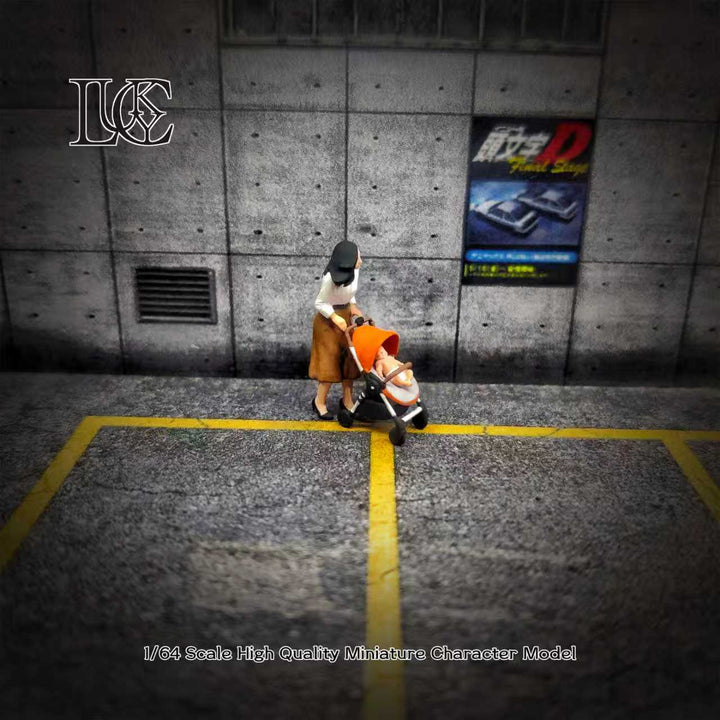 [Preorder] Lucky Studio 1:64 Mother pushing a Stroller LK2025110423