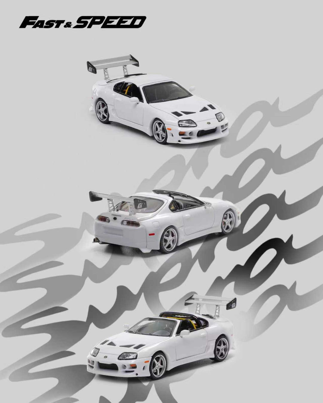 [Preorder] Fast Speed 1:64 Toyota Supra Targa Roadster (3 Colours)
