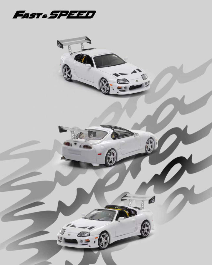 [Preorder] Fast Speed 1:64 Toyota Supra Targa Roadster (3 Colours)