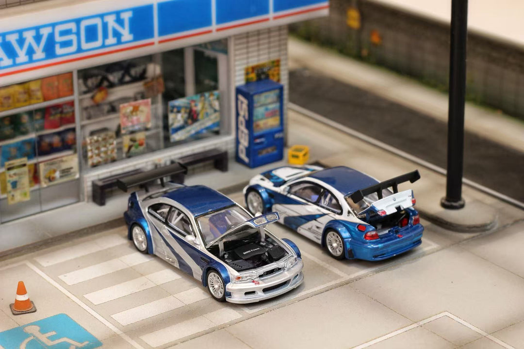 [Preorder] Ghost Player 1:64 BMW E46 M3 GTR Need for Speed Livery (2 Verisons)