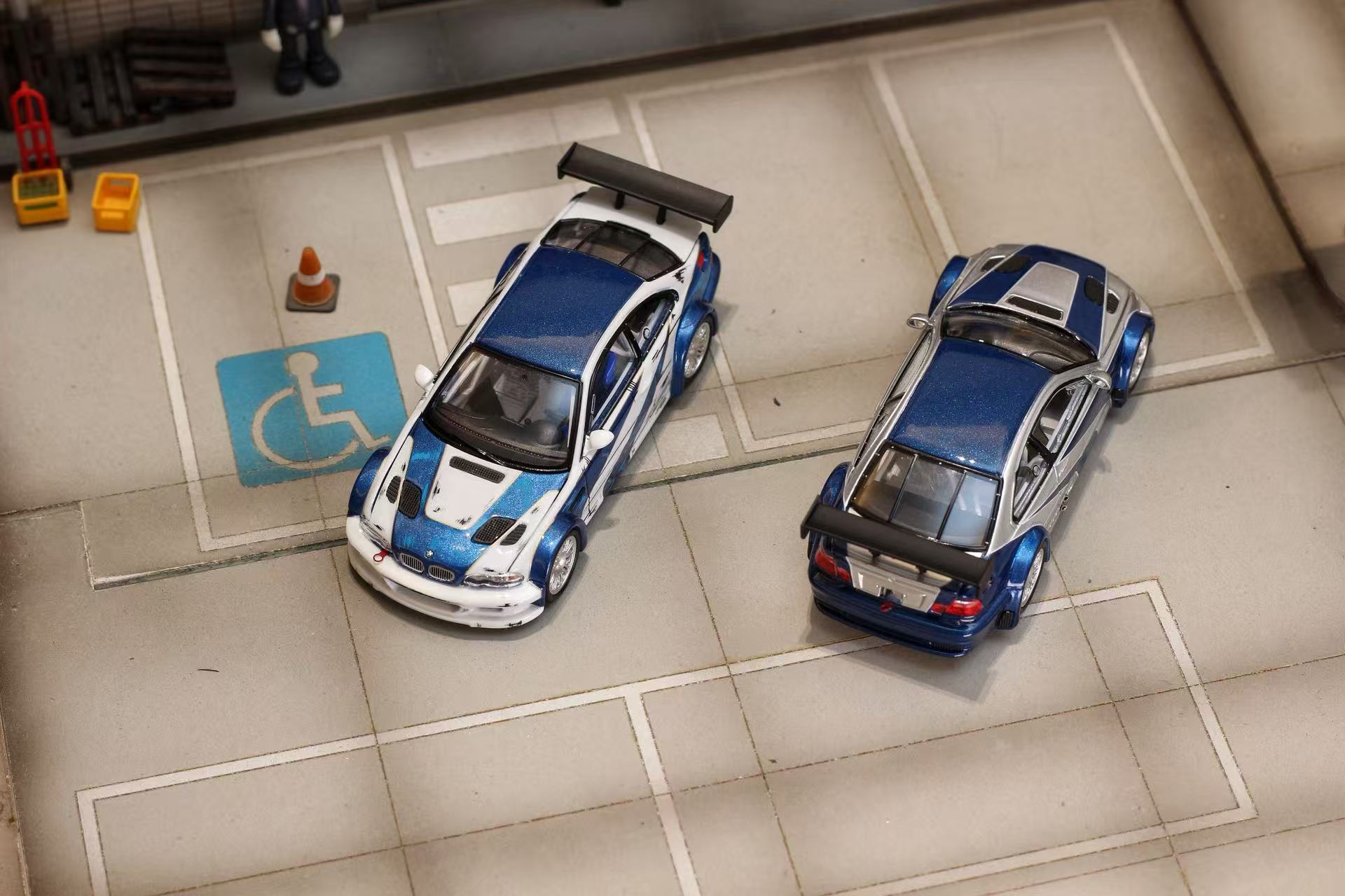 Preorder] Ghost Player 1:64 BMW E46 M3 GTR Need for Speed Livery