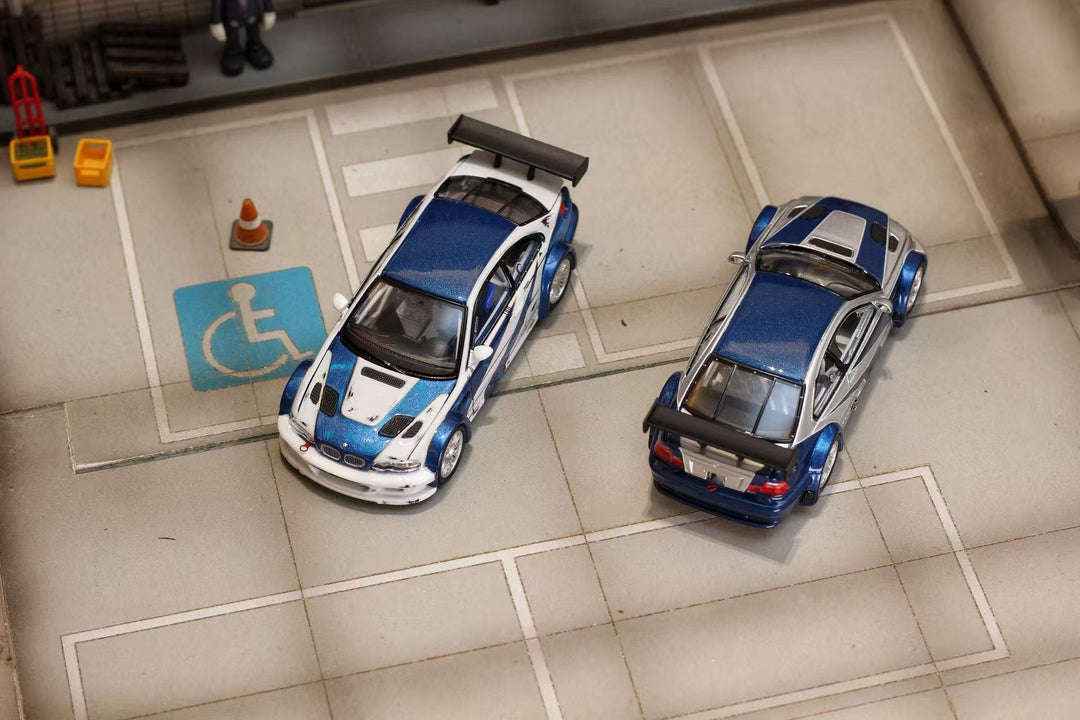 [Preorder] Ghost Player 1:64 BMW E46 M3 GTR Need for Speed Livery (2 Verisons)