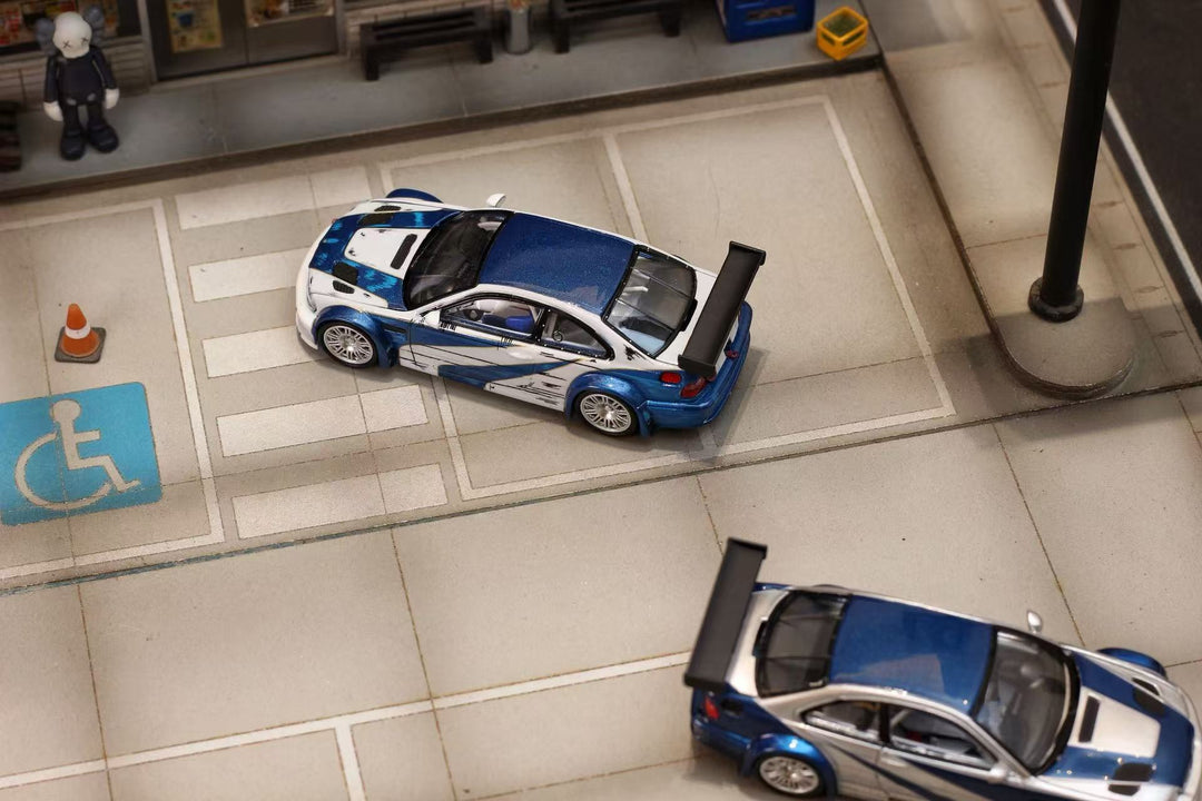 [Preorder] Ghost Player 1:64 BMW E46 M3 GTR Need for Speed Livery (2 Verisons)