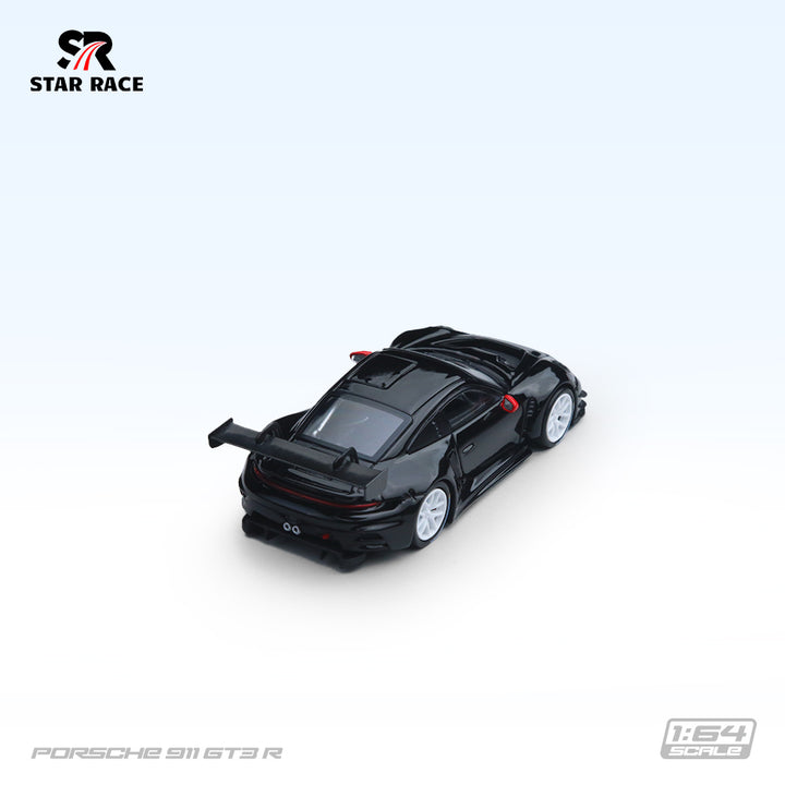 [Preorder] Star Race 1:64 Porsche 911 GT3 R Black White Edition SR64044/SR64045