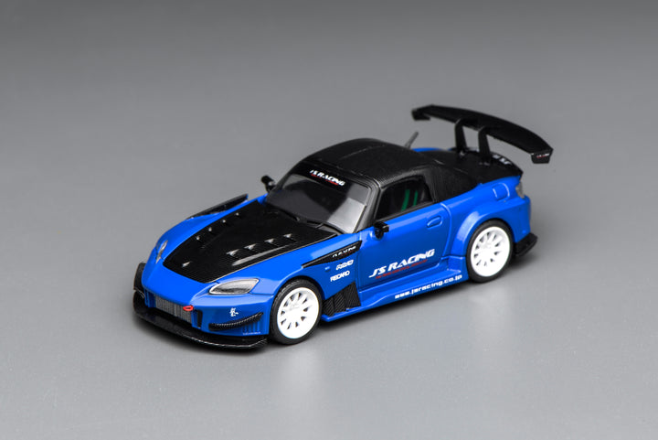 [Preorder] MOTORHELIX 1:64 HONDA S2000 J'S Racing Apex Blue Pearl M65152